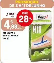 Intermarché Porsi - kit mopa + 20 recargas promoção