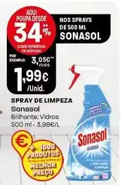 Intermarché Sonasol - spray de limpeza promoção