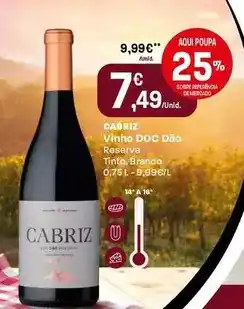 Intermarché Cabriz - vinho doc dão promoção
