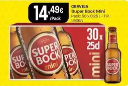 Intermarché Super bock - cerveja promoção