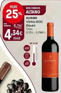 Intermarché Altano - vinho doc douro promoção