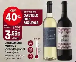 Intermarché Castelo dos mouros - vinho regional alentejano promoção