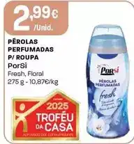 Intermarché Porsi - perolas perfumadas p/ roupa promoção