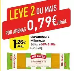 Intermarché Milaneza - esparguete promoção