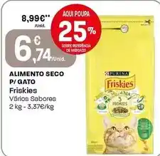 Intermarché Friskies - alimento seco p/gato promoção