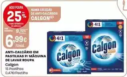 Intermarché Calgon - anti-calcario em pastilhas p/ maquina de flavar roupa promoção