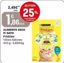 Intermarché Purina - alimento seco p/ gato friskies promoção