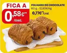 Intermarché Folhado de chocolate promoção