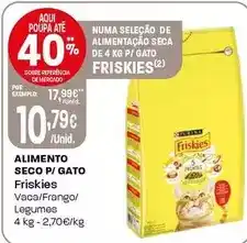 Intermarché Friskies - alimento seco p/gato promoção