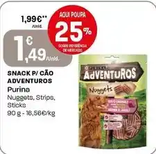 Intermarché Purina - snack p/cão adventuros promoção
