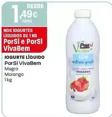 Intermarché Porsi vivabem - iogurte líquido promoção