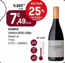 Intermarché Cabriz - vinho doc dao promoção