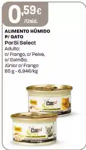 Intermarché Porsi select - alimento humido p/ gato promoção