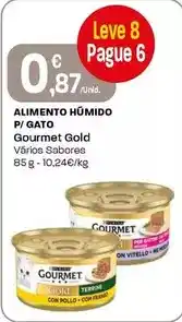 Intermarché Gourmet gold - alimento humido p/ gato promoção