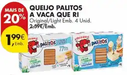 Pingo Doce Queijo palitos a vaca que ri promoção