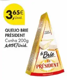 Pingo Doce Queijo brie président cunha promoção