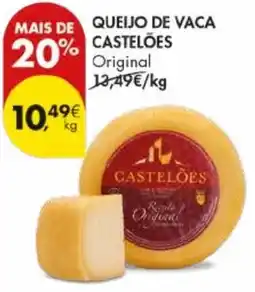 Pingo Doce Queijo de vaca castelões original promoção