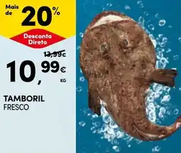 Continente Tamboril fresco promoção