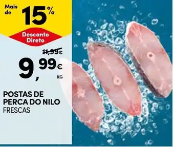 Continente Postas de perca do nilo frescas promoção