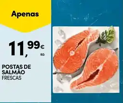 Continente Postas de salmao frescas promoção