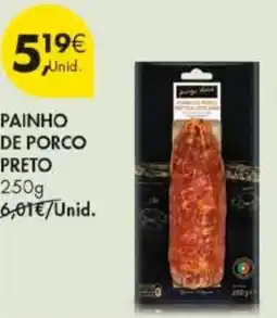 Pingo Doce Painho de porco preto promoção
