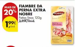 Pingo Doce Fiambre da perna extra nobre promoção
