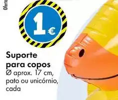 TEDi Pato - suporte para copos promoção
