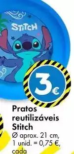 TEDi Pratos reutilizáveis promoção