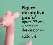TEDi Figura decorativa girafa promoção