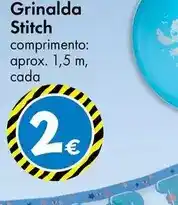 TEDi Grinalda stitch promoção