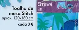 TEDi Toalha de mesa stitch promoção