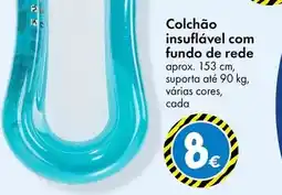 TEDi Colchão insuflável com fundo de rede promoção