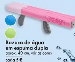 TEDi Bazuca de água em espuma dupla promoção