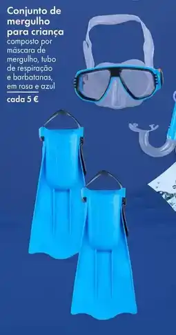 TEDi Conjunto de mergulho para criança promoção