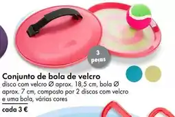 TEDi Conjunto de bola de velcro promoção
