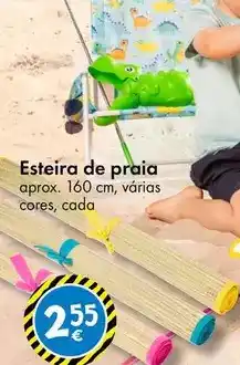 TEDi Esteira de praia promoção