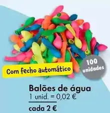 TEDi Balões de água promoção