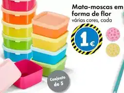 TEDi Mata-moscas em forma de flor promoção