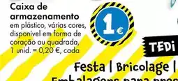 TEDi Caixa de armazenamento promoção