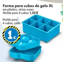 TEDi Forma para cubos de gelo xl promoção