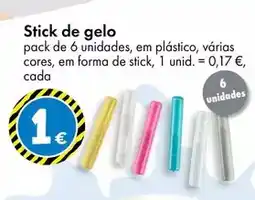 TEDi Stick de gelo promoção