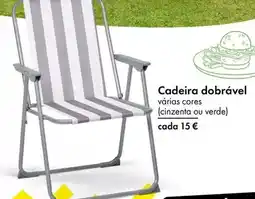 TEDi Cadeira dobrável promoção