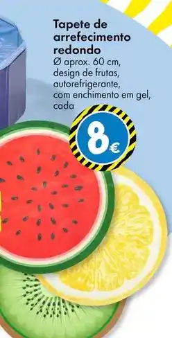 TEDi Tapete de arrefecimento redondo promoção