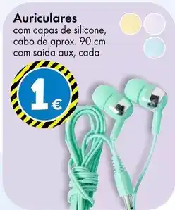 TEDi Auriculares promoção