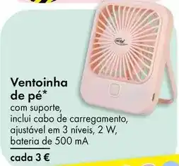 TEDi Ventoinha de pé promoção