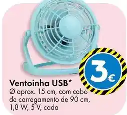 TEDi Ventoinha usb promoção