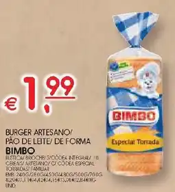 Meu Super Burger artesano/ pão de leite/de forma bimbo promoção