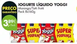 Pingo Doce Iogurte líquido yoggi promoção