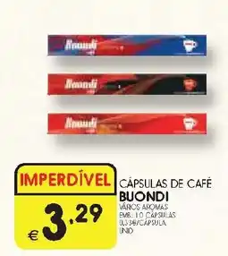 Meu Super Capsulas de café buondi promoção
