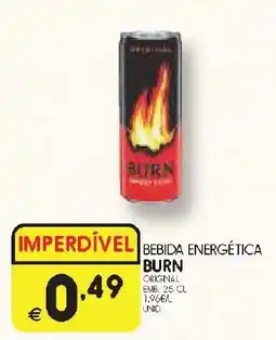 Meu Super Bebida energética burn promoção